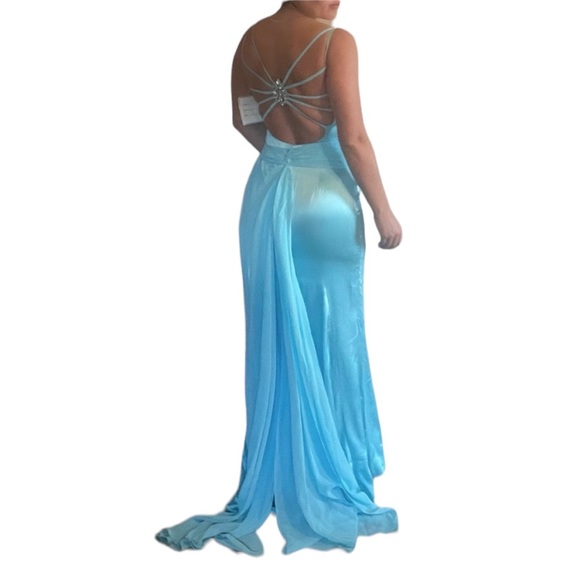 Jovani Evening Gown Light Blue - Picture 5 of 5